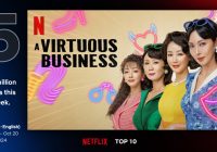 Drakor A Virtuous Business Kisah Emak-emak Jualan Pakaian Dalam di Desa Masuk Daftar 10 Besar Tayangan Netflix, Trending di 7 Negara