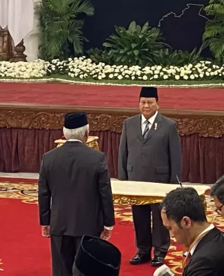 Presiden Prabowo Resmi Lantik Basuki Hadimuljono Menjadi Kepala OIKN
