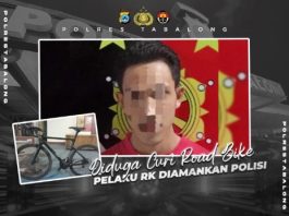 Curi Sepeda Seharga Belasan Juta Rupiah, Pemuda Asal Mabuun Ditangkap