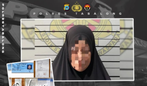 Tersangka dan barang bukti yang diamankan Polres Tabalong. (wartabanjar.com - Ist. Humas)