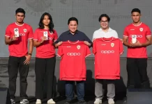 Kerja Sama Oppo, Erick Thohir Minta Timnas Jaga Kepercayaan