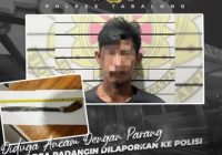 Ancam Tetangga Gunakan Parang, Warga Desa Padangin Tabalong Berurusan dengan Polisi