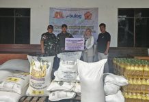Bulog dan Satgas Garuda Merah Putih Distribusikan Makanan Bergizi ke Wanam Merauke