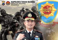 HUT Ke-79 Korps Brimob Polri, Kapolres Tanbu Siap Bersinergi Ciptakan Keamanan Wilayah