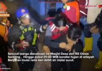 Hujan, Warga Terjebak Banjir di Dua Desa Banjaran