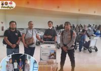 Polres Banjar Kawal Distribusi Kekurangan Surat Suara Pilkada dari Bandara Syamsudin Noor