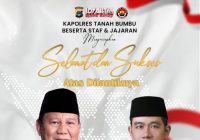 Kapolres Tanah Bumbu Dukung Penuh Pemerintahan Prabowo-Gibran