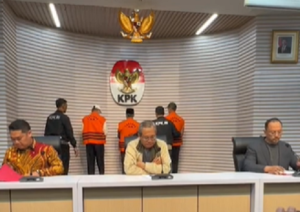 Penangkapan Gubernur Bengkulu, Rohidin Mersyah, oleh KPK. (wartabanjar.com - KPK)