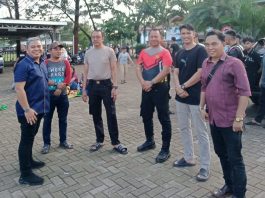Sukseskan Pilkada 2024 dan Hibur Warga, Polsek Satui Bersama Muspika Gelar Pesta Rakyat Hadirkan Orkes Serta Bagikan Doorprize