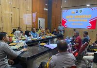 Polres Tabalong Gelar Rapat Koordinasi Program Ketahanan Pangan Bersama Sejumlah Pejabat Terkait