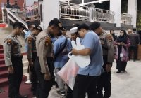 Polres Tabalong Kerahkan Ratusan Personel Gabungan Demi Amankan Debat Publik Calon Bupati dan Wakil Bupati Tabalong