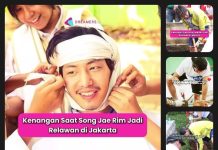 Semasa Hidup Aktor Song Jae Rim Pernah Ikut Kerja Bakti Bikin Selokan di 2 SD di Jakarta ini