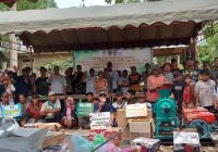 54 Warga Komunitas Adat Terpencil Kabupaten Balangan Dapat Bantuan dari Kementerian Sosial RI