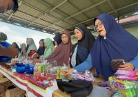 Disperindag Balangan Kembali Adakan Pasar Murah Bikin Warga Desa Pimping Senang