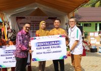 Bank Kalsel, OJK Kalsel dan TPAKD Tanah Laut Resmikan Ekosistem Keuangan Inklusif Desa Telaga Langsat