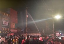 15 Plafon Pasar A Yani Banjarmasin Terbakar