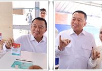 Coblos di TPS 11 Pemurus Dalam, Plt Gubernur Kalsel, Muhidin: Apapun Hasilnya Kita Harus Dukung!