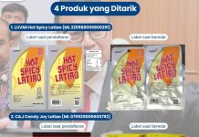 Puluhan Ribu Latiao Diamankan, 49 Diantaranya Kedaluarsa dan Tanpa Ijin Edar