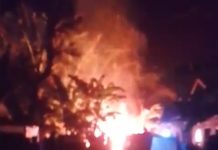 Rumah Supriyadi Hangus Terbakar di Jalan Panggang Marak HST