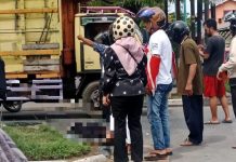 Seorang Pria Terkapar di U Turn Kayu Tangi