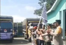 Polsek Sungai Tabuk Amankan Pergeseran Kotak dan Bilik Suara