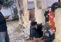 Diduga Gengster Banjarmasin Bawa Sajam Ditangkap Warga di Jalan Belitung