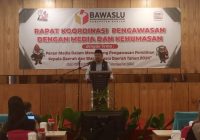 Ciptakan Kondisi Tenang Jelang Pilkada Serentak 2024, Bawaslu Banjar Gelar Rakor Bersama Media dan Humas