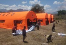 BNPB Siapkan Tenda Ibu Hamil dan Lansia di Penanganan Erupsi Gunung Lewotobi