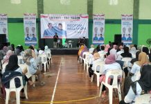 Ribuan Relawan Padati GOR Trisanja Tegal Dukung Luthfi-Yasin