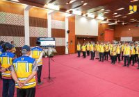 Antisipasi Puncak Musim Penghujan dan Libur Nataru, Kementerian PU Gelar Apel Siaga Satgas PPB