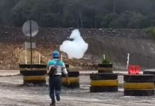 Viral di Medsos Mirip Gumpalan Awan Jatuh ke Tanah di Kalteng, Begini Kata BMKG