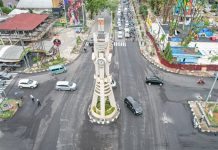 Dishub Banjarbaru Uji Coba APILL di Simpang Empat Van Der Pijl