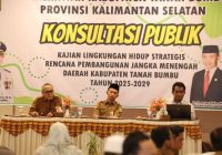 Pemkab Tanbu Gelar Konsultasi Publik KLHS RPJMD 2025-2029