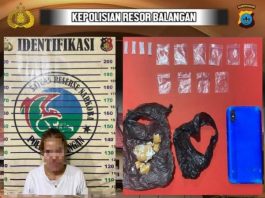 Gerebek Rumah MS, Polres Balangan Temukan Sabu Disembunyikan dalam Cangkang Telur