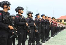 Polresta Banjarmasin Perketat Pengamanan Rekapitulasi Pilkada 2024, Tambah Pasukan di PPK