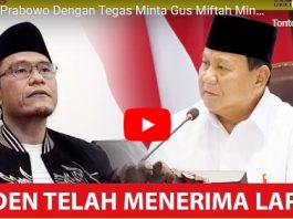 VIDEO: Tanggapan Presiden Prabowo Atas Sikap Gus Miftah Terhadap Penjual Es Teh