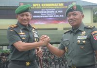 Sertijab Danrem 101/Antasari, llham Yunus Komitmen Melanjutkan Program Ari Aryanto