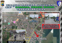 Besok Ada Karnaval Pesona Budaya Tanah Bumbu, Cek Penutupan Jalan dan Rekayasa Lalu Lintas