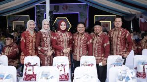 Sejumlah anggota DPRD Provinsi Kalsel menghadiri peringatan HUT ke-59 Kabupaten Tabalong, Kamis 5 Desember 2024. (wartabanjar.com - Ist. Setwan)