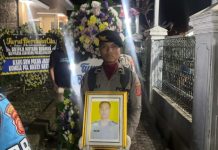 Bripka Miftahu Meninggal Dunia Setelah Berjibaku Membantu Korban Banjir dan Longsor Sukabumi