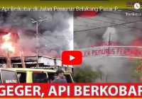 VIDEO : Kebakaran Jalan Pemurus Belakang Pasar Pal 7