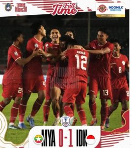 Hasil Piala AFF 2024 antara Timnas Indonesia melawan Myanmar. (wartabanjar.com - Ist. IG Timnas Indonesia)