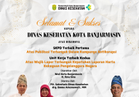Dinas Kesehatan Kota Banjarmasin Raih 2 Penghargaan Dalam Peringatan Hari Antikorupsi Sedunia 2024
