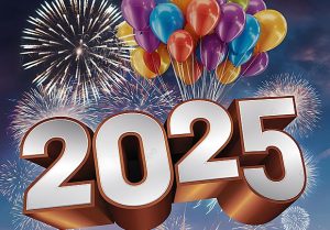 Ilustrasi tahun baru 2025 (Net)