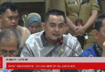 Rakor dengan Mendagri, DPD RI Asal Kalsel Hidayatollah Dorong Percepatan Gambut Raya dan Kambatang Lima