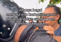 Viral Maling Motor Dihakimi Warga, Korban Sempat Terseret dari Teluk Dalam Sampai SPBU S Parman