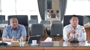 DPRD Kalsel menerima audensi organisasi buruh terkait penetapam UMSP. (wartabanjar.com - Ist. Setwan)