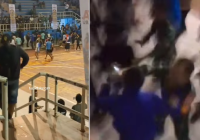 Viral, Perkelahian Peserta Kemah Bakti Wisata Karang Taruna di GOR Rudy Resnawan Banjarbaru
