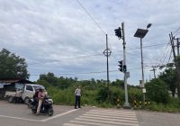 Dinas PUPR Kalsel Turut Lakukan Pemantauan Pengoperasian Traffic Light di Simpang 4 LIK Trikora-A Yani