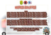 Mulai Malam ini Banjir Rob Landa Banjarmasin, BPBD Peringatkan Warga di Bantaran Sungai